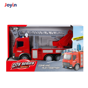 Set <span class=keywords><strong>Giocattolo</strong></span> Veicolo di Soccorso 1:18 con Funzione a Inerzia e Suono Realistico Camion dei <span class=keywords><strong>Pompieri</strong></span> con Scala per Bambini - Product Image 4
