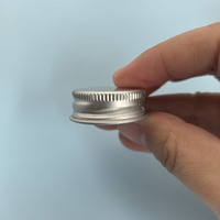 Capuchon à vis en aluminium de remplacement 28-400 avec bord roulé, design à visser, anti-fuite pour bouteilles, doublure en mousse PE