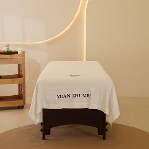 Sábana Plana 100% Algodón, Lisa, 140 x <span class=keywords><strong>240</strong></span> cm, Blanca, Sin Elástico, Sábana Plana de Algodón de Alta Calidad con Logotipo Personalizado - Product Image 5