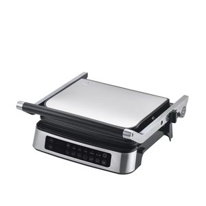 Presse à panini numérique, <span class=keywords><strong>grille</strong></span>-sandwich avec plaques amovibles, 5 en 1, grill d'intérieur sans fumée, <span class=keywords><strong>plaque</strong></span> chauffante antiadhésive, thermomètre à <span class=keywords><strong>viande</strong></span> - Product Image 3