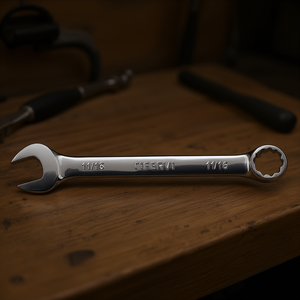 ประแจรวมเฟอร์วี 11/16 นิ้ว ชุบโครเมียม ขัดเงา - Product Image 3