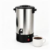 Vente en gros de cafetières électriques en acier inoxydable de 3L, 4.5L, 6L, 7.5L, 9L, chauffe-eau électrique, cafetière électrique