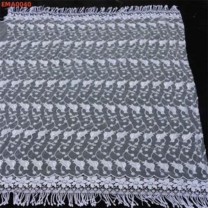 Precio al por mayor patrón de pájaro pequeño encaje de tul 3D bordado Floral borla tela de encaje con perla de lentejuelas personalizada - Product Image 2