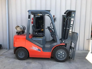 Nouveau chariot élévateur à fourche chinois robuste de 3, 4, 5, 6, 7 tonnes, à gaz GPL, pour entrepôt, prix compétitif, à vendre - Product Image 1