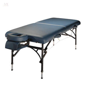 Alula-Ulco Table de spa portable en alliage d'aluminium pliable Lit de massage pour salon de beauté et école Traitement du visage en cuir synthétique - Product Image 5