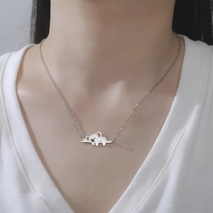 Hot Selling Personalized Stainless Steel Fashion Jewelry Necklaces Cute Animal Sleeping Koala Pendant Necklace or Animal <strong>Lovers</strong> - Product Image 5