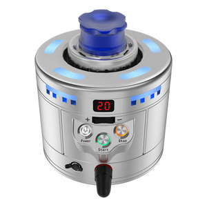 Petite machine à glace sèche de qualité alimentaire pour sashimi, sushi, décoration japonaise, avec conteneur à faible perte de glace sèche - Product Image 1
