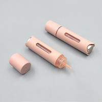 Flacon compte-gouttes à pression de 15 ml avec tête de pompe à pression, flacons en plastique vides pour emballages cosmétiques, matériaux de vente en gros