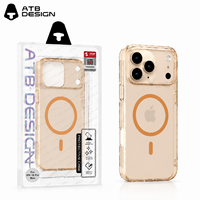 Coque de téléphone en PC translucide mince ATB Wholesale, coque magnétique pour iPhone 18 Pro Max
