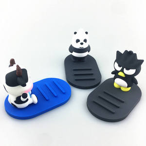 Supporto per cellulare a forma di simpatico animale dei cartoni animati, con altezza regolabile, design portatile per letto e scrivania, <span class=keywords><strong>mini</strong></span> formato. - Product Image 4