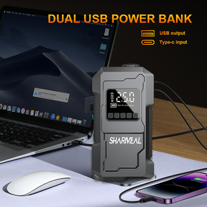 Arrancador de Emergencia Portátil de Alta Potencia 2025, 12v, 600a, Batería de Arranque de 8000mah, Banco de Energía <span class=keywords><strong>con</strong></span> Bomba de Aire - Product Image 6