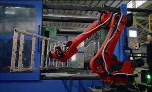 Robot industriel à six axes Boront 3511, portée du bras 3500 mm, charge utile 100 kg, utilisé pour les grandes pièces moulées par injection - Product Image 2