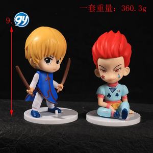 6 pièces chasseur x chasseur Figure Anime Gon Killua <span class=keywords><strong>Leorio</strong></span> Kurapika Hisoka Chrollo poupée Statue - Product Image 2