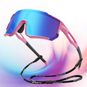 Occhiali da sole con montatura ampia da uomo e donna da esterno con Sand Riding antivento e polarizzati per lo sport - Product Image 1