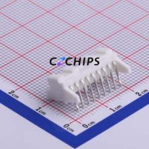 S09B-PASK-2(LF)(SN) Wire-to-Board Pin Header Bent Lead Through Hole,P=2mm Connector 1x9P 2mm Right Angle Insert PA - Product Image 2