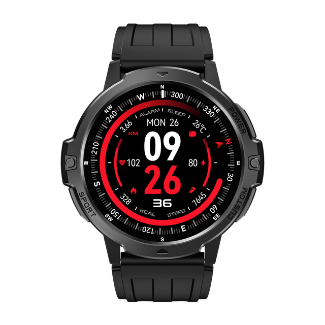 C31 Outdoor Sport BT Smart Watch Fitness Tracker Sleep Tracker IP67 Waterproof Silicone Band Heart Rate Monitor TFT Screen