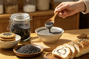 Sesamo Nero Biologico Cinese di Alta Qualità, 100% Puro, Confezione Originale Personalizzata, Ecologia Autentica Senza Additivi - Product Image 6