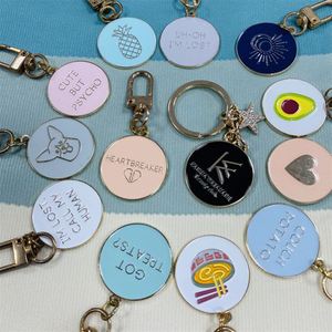 X48-1 China Manufacturer Logo Hotel <b>Keychains</b> Hard Enamel Black Nickel Plating Custom Alloy Fashion Motel Keychain Bag - Product Image 3