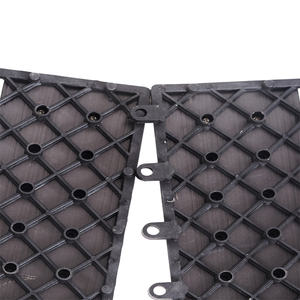 Piastrelle di plastica modulari multifunzionali in fibra di carbonio piastrelle per pavimenti con motivo in legno con certificato CE - Product Image 2