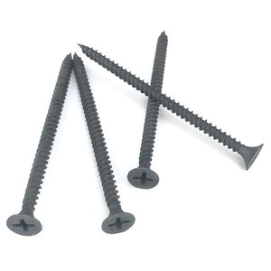 Vis autotaraudeuses à prix compétitif, filetage fin/gros, tête trompette, phosphate noire, pour plaques de plâtre (Tornillos Drywall Screw) - Product Image 2