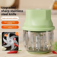 Mini hachoir à viande électrique de charge USB Portable et hachoir à légumes