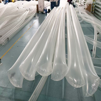 Tube d'air en polyuréthane hautement transparent et écologique, film gonflable en TPU clair pour usage agricole et industriel