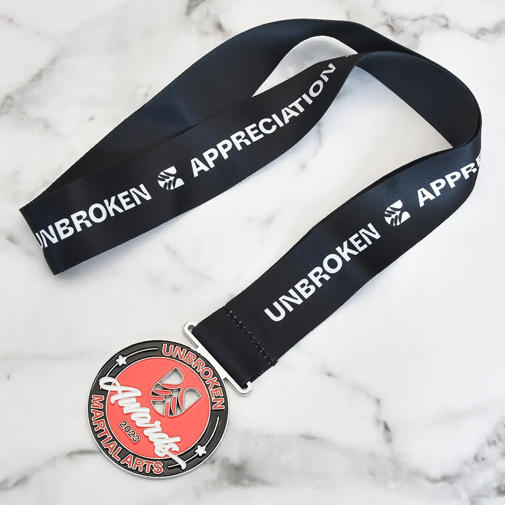 Manufacturer promotional souvenir sports game award running dance custom zinc alloy metal medal