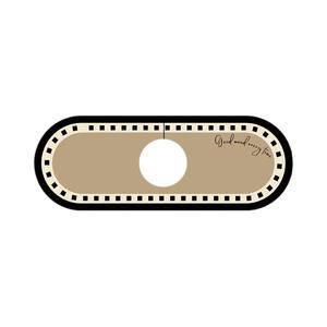 Tapete Ovalado de Tierra de Diatomeas Color Marrón Leche para Grifo de Cocina, Impermeable, Absorbente, de Secado Rápido, Lavable a Máquina - Product Image 1