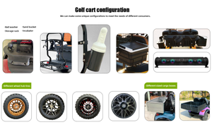 Tengcai سيارة النادي 4 6 مقاعد 72v 4 + 2 ركاب لمشاهدة معالم المدينة على الطرق الوعرة - Product Image 5