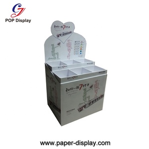Phật sơn Nhà cung cấp khách hàng Pop tông bán lẻ Dump Thùng hiển thị đứng carton sóng sàn cửa hàng thùng cho sô cô la khuyến mãi - Product Image 3