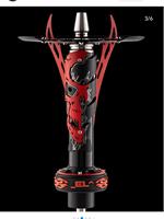 Ventas calientes El Bomber Aluminio Off-Road Midnight DJ Katana Caligrafía Aztec Le Mans Tamaño medio Chicha Hookah Shisha
