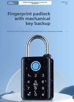 Candado Inteligente Tuya con Huella Dactilar de Aleación de Zinc, para Exteriores, IP67, Impermeable, sin Llave, con Tarjeta RFID Digital, Desbloqueo por Contraseña, Cerradura de Puerta Remota