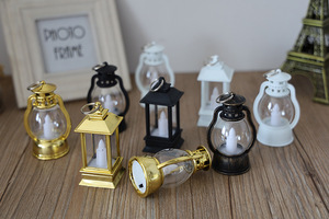 Retro <b>Small</b> LED Lantern Creative Electronic <b>Candle</b> Oil Lamp Battery Operated Christmas Weddings Birthdays Decorative Gift - Product Image 5
