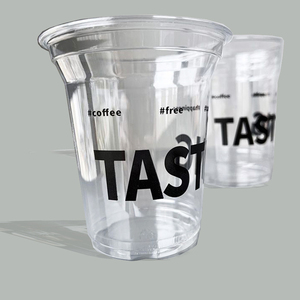 Wholesale Disposable PET Coffee <b>Cups</b> Thickened <b>Cold</b> Drink <b>Cups</b> for Latte Milk Tea Custom Logo Pattern Size - Product Image 1
