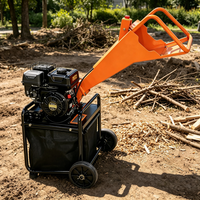 Broyeur à bois compact et efficace avec sac de collecte à dégagement rapide pour simplifier la gestion des déchets de bois