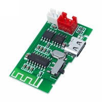 Modul Bluetooth Mono Amplifier Daya 4 Ohm 3W dengan Fungsi Pengisian Daya Baterai PCBA, Baterai Lithium 3.7V
