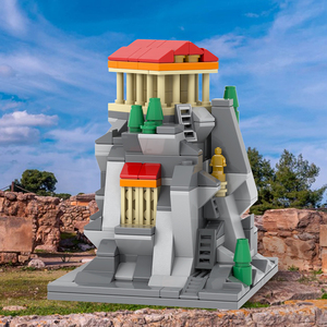 ชุดตัวต่ออาคารชื่อดังซีรีส์เมือง มินิพระราชวังกรีก ของเล่นตัวต่อประกอบเองสำหรับเด็ก MOC4175 - Product Image 2