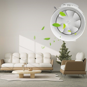 Ventilador Axial de Conducto Eléctrico SEICOI de 4 Pulgadas, Bajo Ruido, Alto Flujo de Aire, Montaje en Techo, Rodamiento de Bolas Blanco, 5 Años de Garantía - Product Image 2