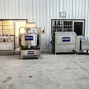 Mezcladora y Amasadora de Queso Automática Continua al Vacío de 100L, 200L, 500L, Cocedor/Estirador de Queso Mozzarella de Doble Tornillo - Product Image 3