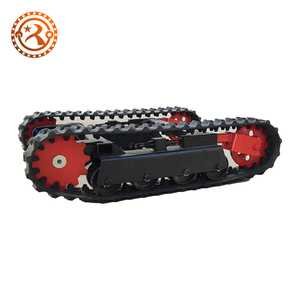 Индивидуальная резиновая гусеничная ходовая часть для гусеничных транспортных средств обеспечивает высокую мощность и стабильность на любой местности, разработана для погрузчиков грузоподъемностью 2 тонны. - Product Image 4