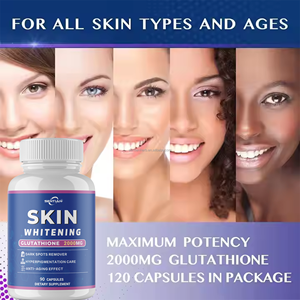 Cápsulas de L-glutatión Blanqueadoras con Logotipo Personalizado, Píldoras de L-glutatión para Reducir la <span class=keywords><strong>Melanina</strong></span> - Product Image 5