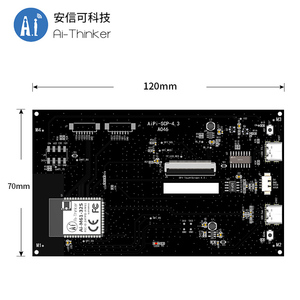 Ai-Thinker ฮาร์ดแวร์โอเพ่นซอร์ส บอร์ดควบคุมหน้าจอ AiPi-SCP-4.3 /หน้าจอ LCD RGB /อินเทอร์เฟซ RS485 - Product Image 3