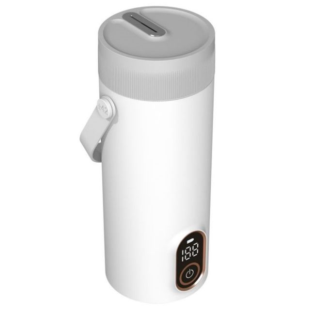 Rechargeable Cordless 220W Digital LED Display Stainless Steel Hot Water Kettle for Outdoor Tea and Water Heating