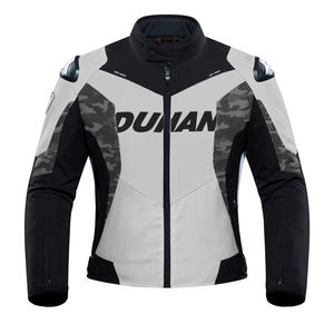 Blouson de moto en cuir pour homme sur mesure avec rembourrage en bambou et fermeture éclair sur le devant, équipement de conduite homologué pour la course - Product Image 3
