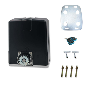 Moteur de portail automatique électronique avec batterie au lithium intégrée pour maison et jardin - Product Image 1