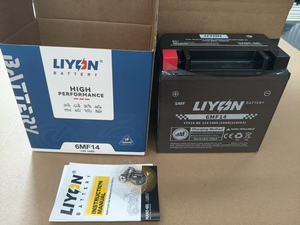 <span class=keywords><strong>Batterie</strong></span> de démarrage haute performance pour <span class=keywords><strong>moto</strong></span> 12V14Ah pour <span class=keywords><strong>YTX14</strong></span> Prix de gros d'usine Marque LIYON - Product Image 6