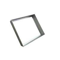 Cadre en aluminium CNC sur mesure, fraisage et perçage de haute précision, cadre en aluminium extrudé 6061/6063 pour base de machine, OEM accepté