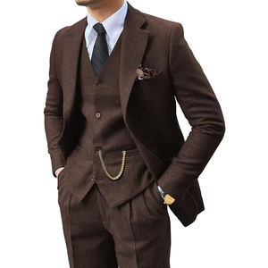 Jaket Herringbone kasual pria, setelan kasual pria, jaket Herringbone, satu baris, bisnis, <span class=keywords><strong>Prom</strong></span>, tahan air - Product Image 6