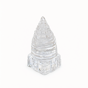Sri Yantra en Cuarzo Transparente, un Símbolo Sagrado de Riqueza, Alineación Energética y Despertar Espiritual para tu Hogar - Product Image 2