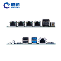Router Board Firewall Pfsense Generasi ke-12 N150 N100 4 Port LAN N305 DDR5 POE 6*COM WIFI/BT/4G X86 Industrial Nano ITX Motherboard